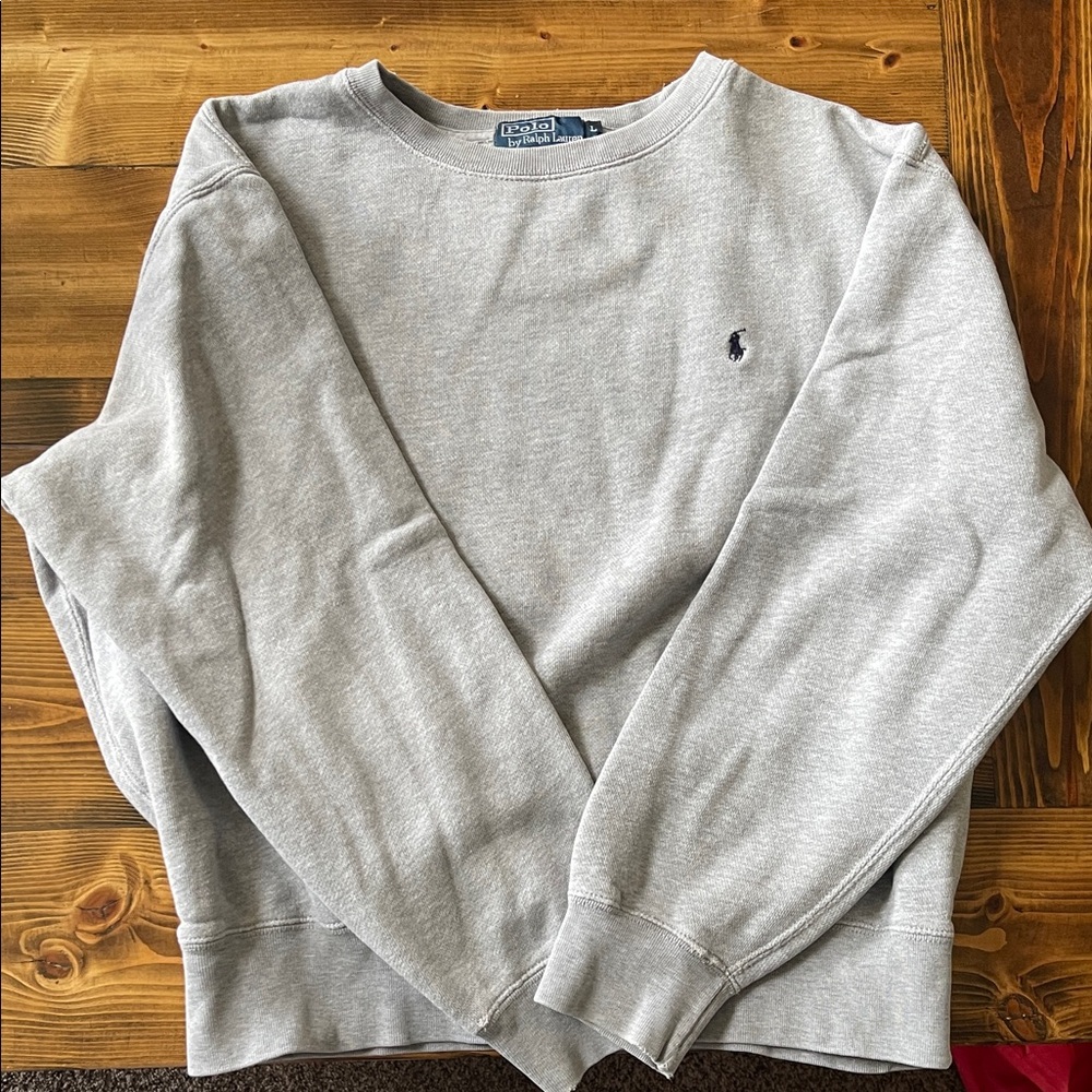 Polo by Ralph Lauren Heather Gray Sweatshirt